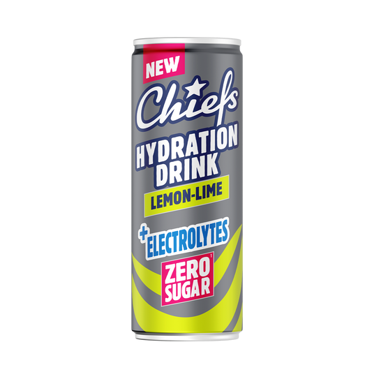 Chiefs Hydration Drink Lemon-Lime with electrolytes and zero sugar