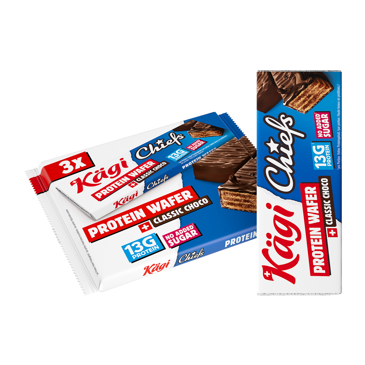 Kägi x Chiefs Protein Wafer Trio